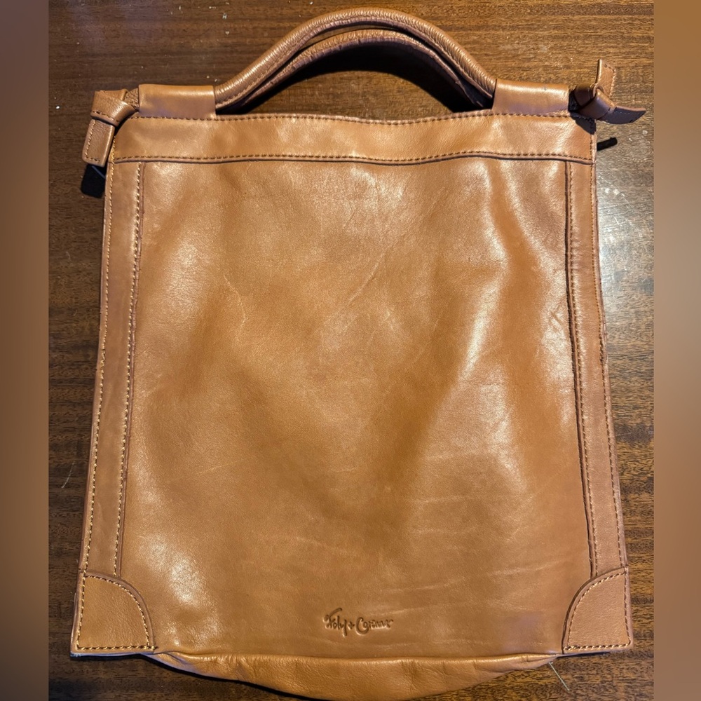 Carmel Leather Tote Bag